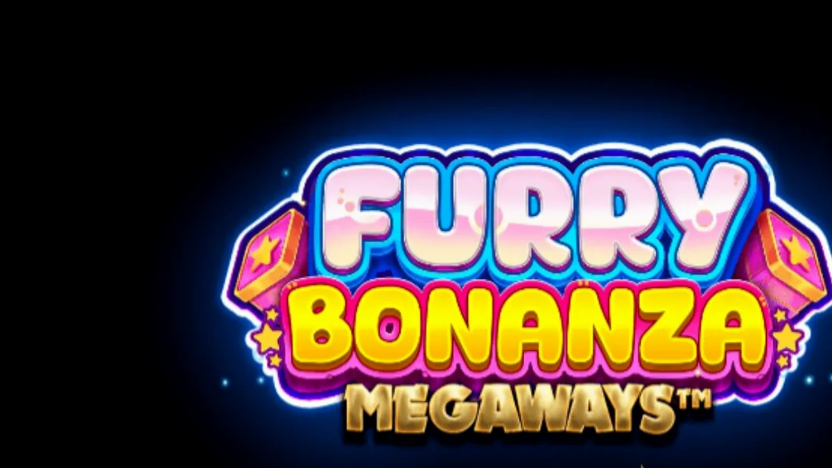 Tampilan visual karakter beruang lucu dalam slot Furry Bonanza Megaways
